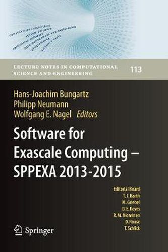 Cover image for Software for Exascale Computing - SPPEXA 2013-2015