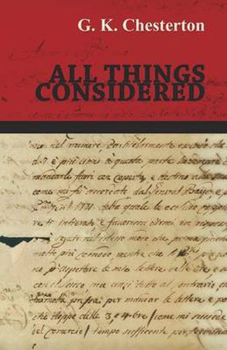 Cover image for All Things Considered