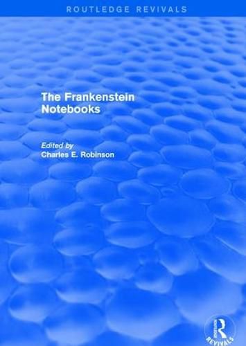 Cover image for The Frankenstein Notebooks