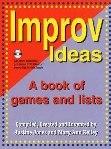 Cover image for Improv Ideas: A Book of Games and Lists