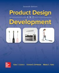 Cover image for Product Design and Development