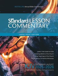 Cover image for KJV Standard Lesson Commentary(r) Large Print Edition 2025-2026