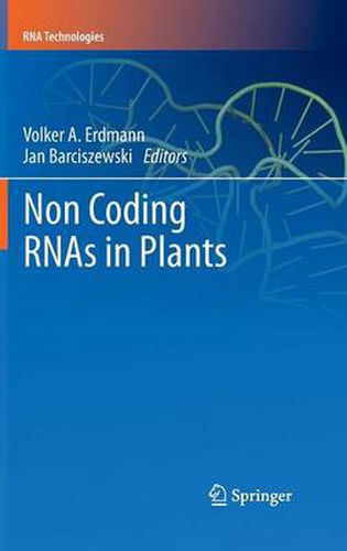 Cover image for Non Coding RNAs in Plants