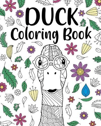 Cover image for Duck Coloring Book