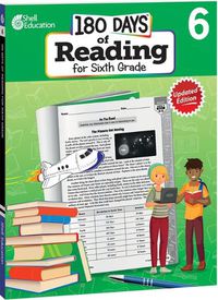 Cover image for 180 Days of Reading for Sixth Grade