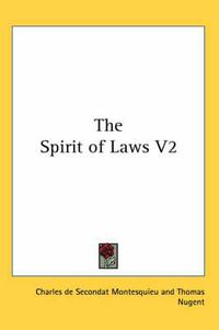 Cover image for The Spirit of Laws V2