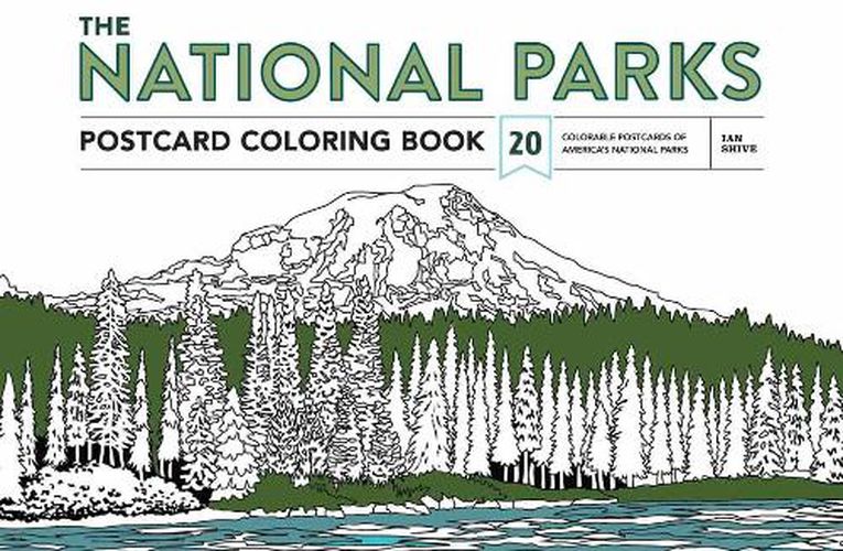 The National Parks Postcard Coloring Book