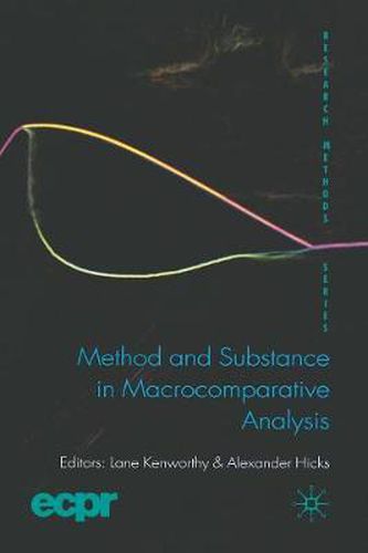 Cover image for Method and Substance in Macrocomparative Analysis