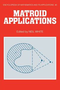 Cover image for Matroid Applications