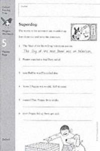 Cover image for Oxford Reading Tree: Level 9: Workbooks: Workbook 2: Superdog and The Litter Queen (Pack of 6)