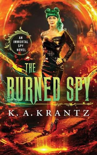Cover image for The Burned Spy