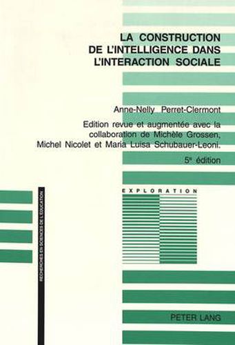 Cover image for Construction de l'Intelligence