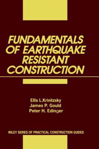 Cover image for Fundamentals of Earthquake Resistant Construction