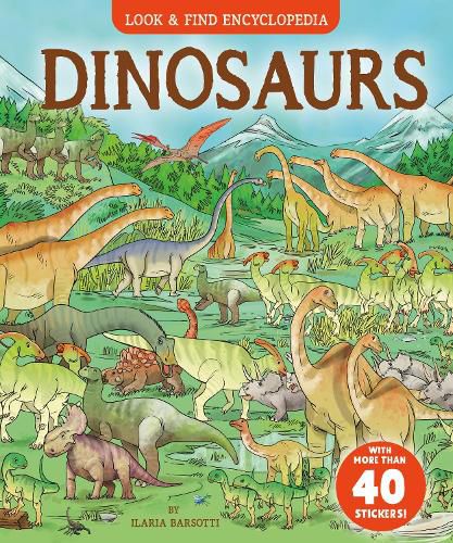 Cover image for Dinosaurs (Look and Find Encyclopedia)