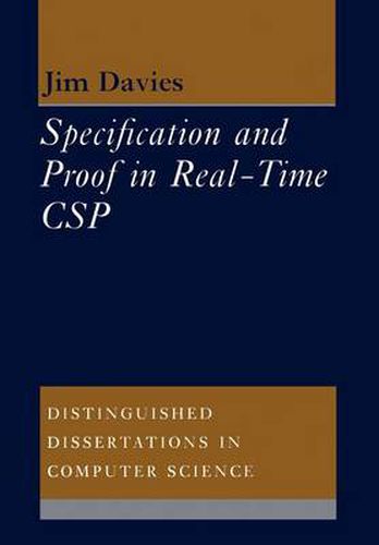 Cover image for Specification and Proof in Real Time CSP