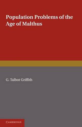 Cover image for Population Problems of the Age of Malthus