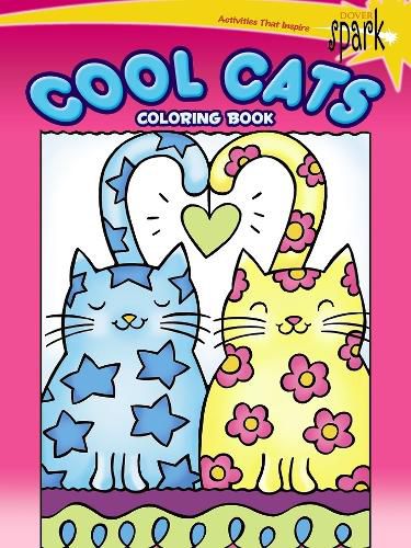 Cover image for SPARK -- Cool Cats Coloring Book