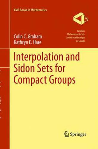 Cover image for Interpolation and Sidon Sets for Compact Groups