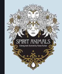 Cover image for Spirit Animals Coloring Book