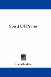 Cover image for Spirit Of Prayer