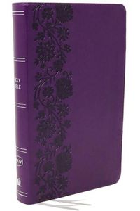 Cover image for NKJV, End-of-Verse Reference Bible, Personal Size Large Print, Leathersoft, Purple, Red Letter, Comfort Print: Holy Bible, New King James Version