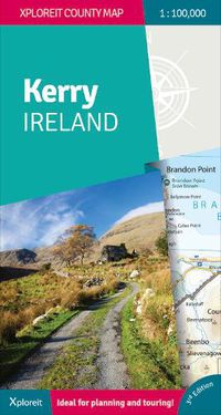 Cover image for The Xploreit Map of County Kerry Ireland