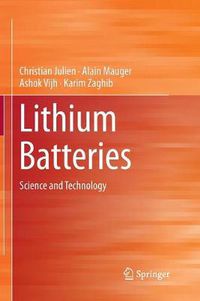 Cover image for Lithium Batteries: Science and Technology