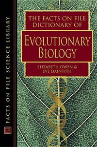 Cover image for Dictionary of Evolutionary Biology