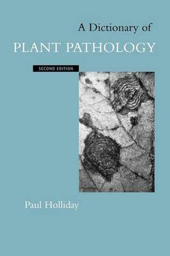 Cover image for A Dictionary of Plant Pathology