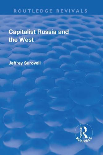 Cover image for Capitalist Russia and the West