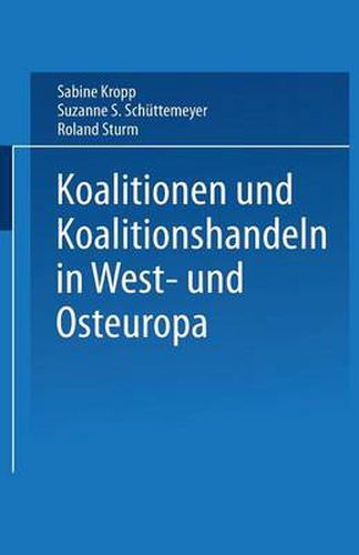 Cover image for Koalitionen in West- Und Osteuropa