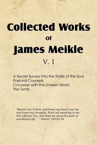 Cover image for Collected Works of James Meikle V. I