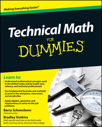 Cover image for Technical Math for Dummies