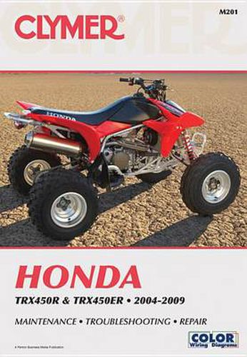 Cover image for Honda TRX450R And TRX450Er 2004-