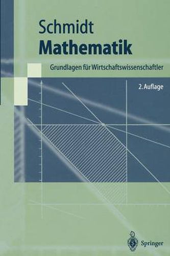 Cover image for Mathematik: Grundlagen fur Wirtschaftswissenschaftler