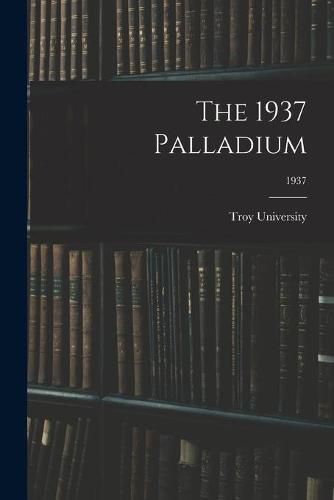 Cover image for The 1937 Palladium; 1937