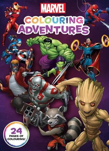 Cover image for Marvel: Colouring Adventures (Featuring Guardians of the Galaxy)