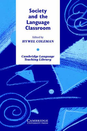 Cover image for Society and the Language Classroom