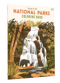Cover image for The Art of the National Parks Coloring Book