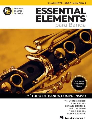 Cover image for Essential Elements Para Banda - Clarinete En Sib Libro Numero 1 - Recursos En Linea Incluidos