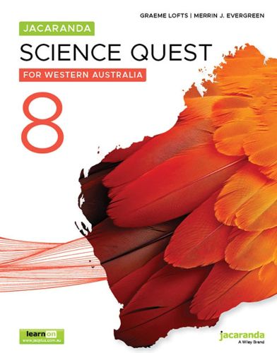 Cover image for Jacaranda Science 8 for Western Australia, 5 learnON and Print
