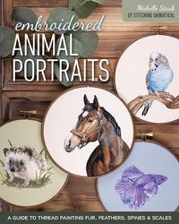 Cover image for Embroidered Animal Portraits