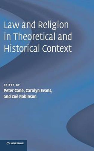 Cover image for Law and Religion in Theoretical and Historical Context