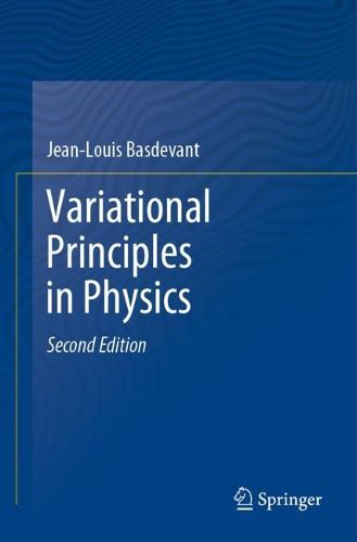 Cover image for Variational Principles in Physics