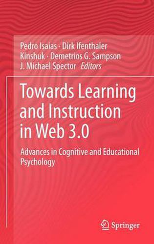 Cover image for Towards Learning and Instruction in Web 3.0: Advances in Cognitive and Educational Psychology