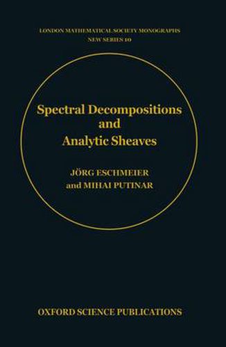 Cover image for Spectral Decompositions and Analytic Sheaves