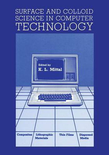 Cover image for Surface and Colloid Science in Computer Technology