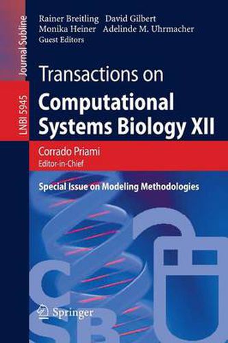 Cover image for Transactions on Computational Systems Biology XII: Special Issue on Modeling Methodologies