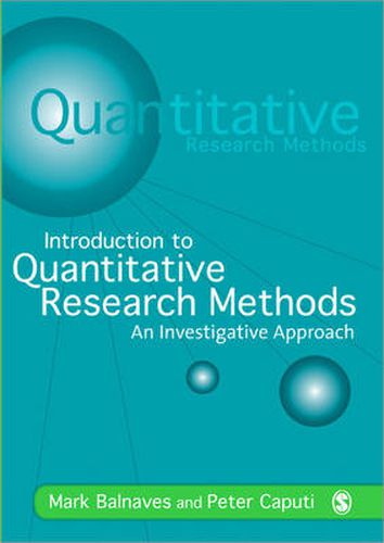 Cover image for Introduction to Quantitative Research Methods: An Investigative Approach