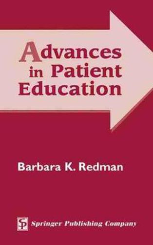Cover image for Advances in Patient Education